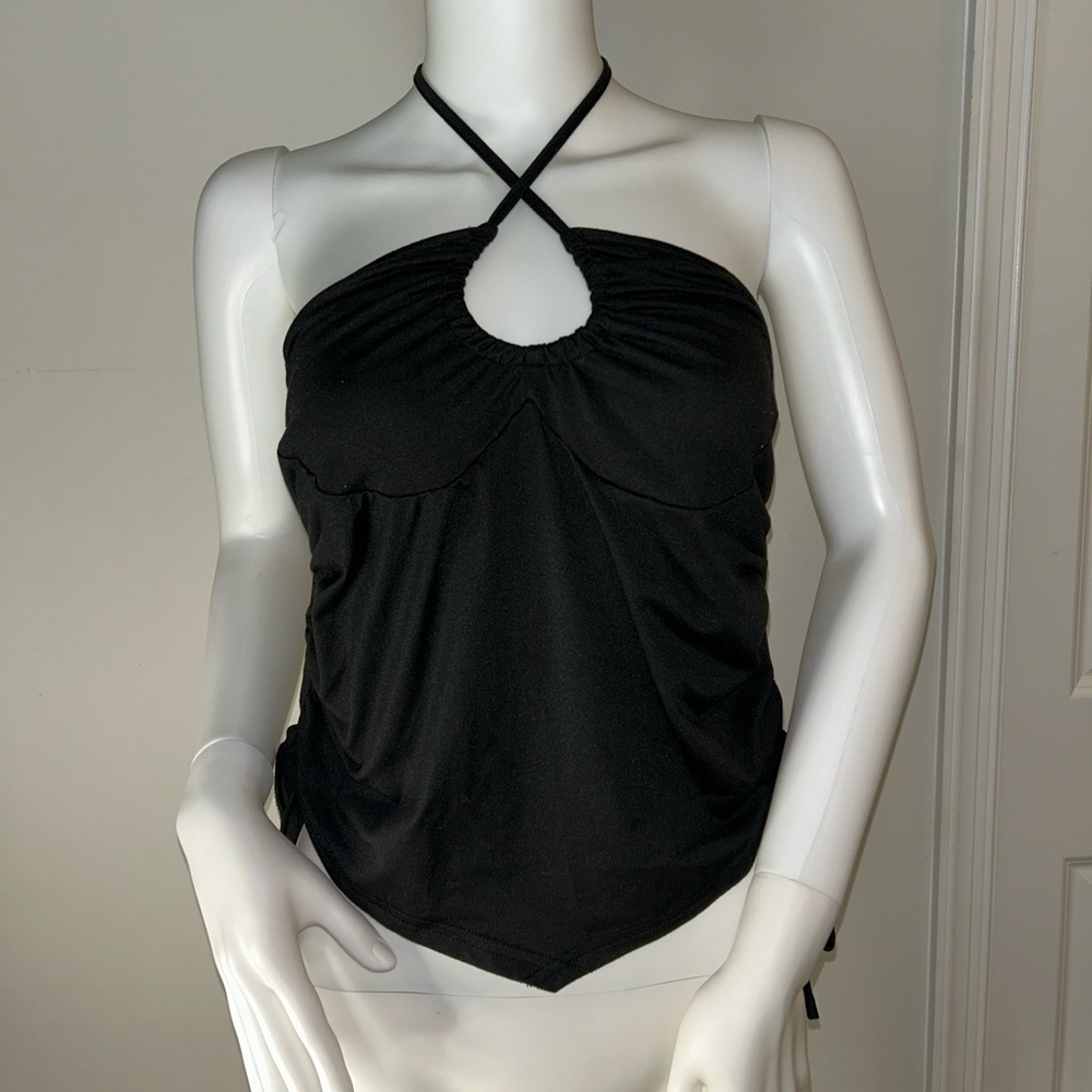 Shein Backless Halter Top - Picture 2 of 4